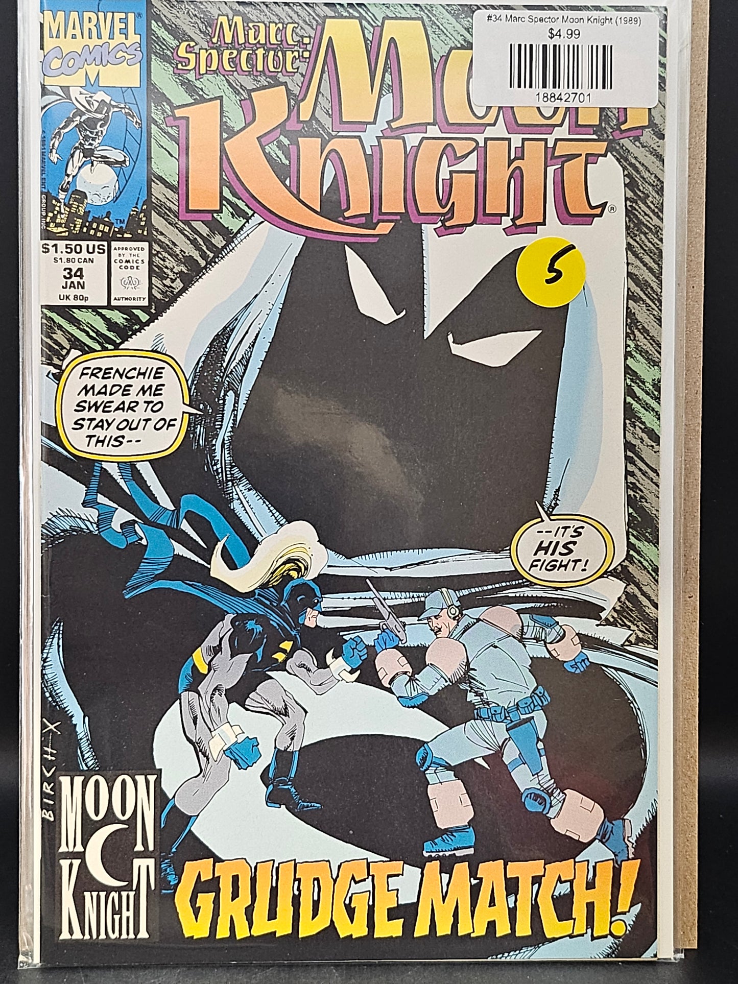 #34 Marc Spector Moon Knight (1989)
