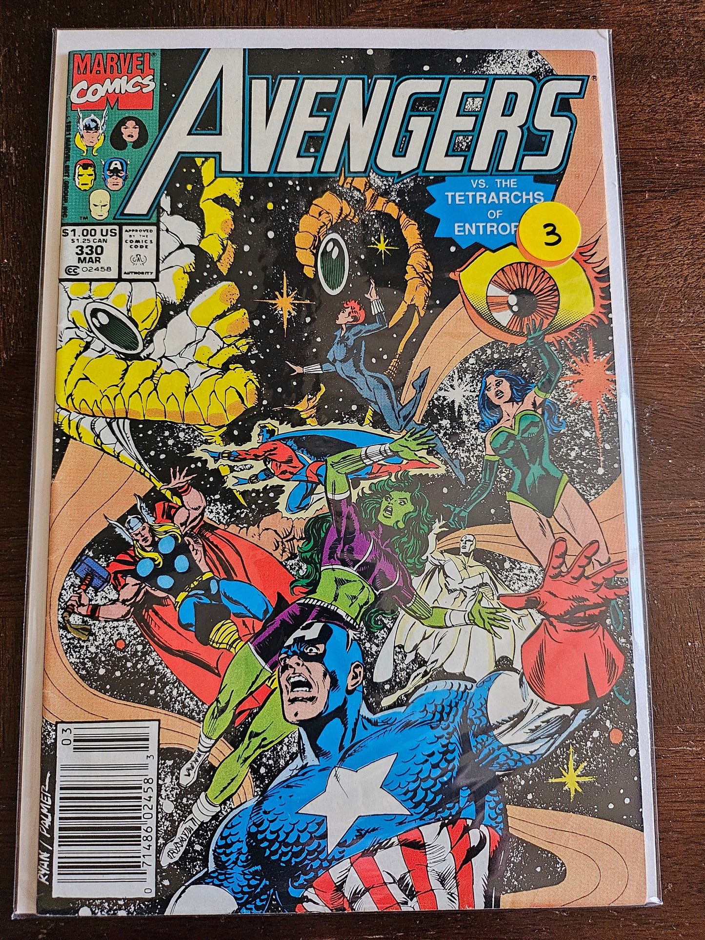 Avengers – Marvel Comics – (1963–1999) – Volume 1 – #330