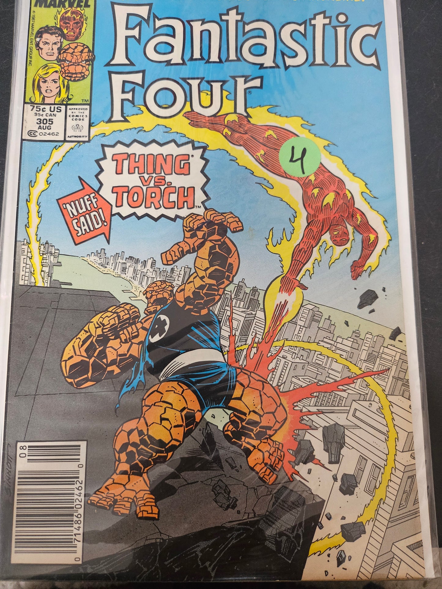 101.121 Fantastic Four – #305 – v1 (1961–1995)