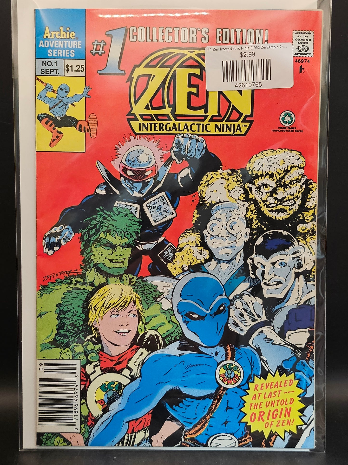 #1 Zen Intergalactic Ninja (1992 Zen/Archie 2nd Series)