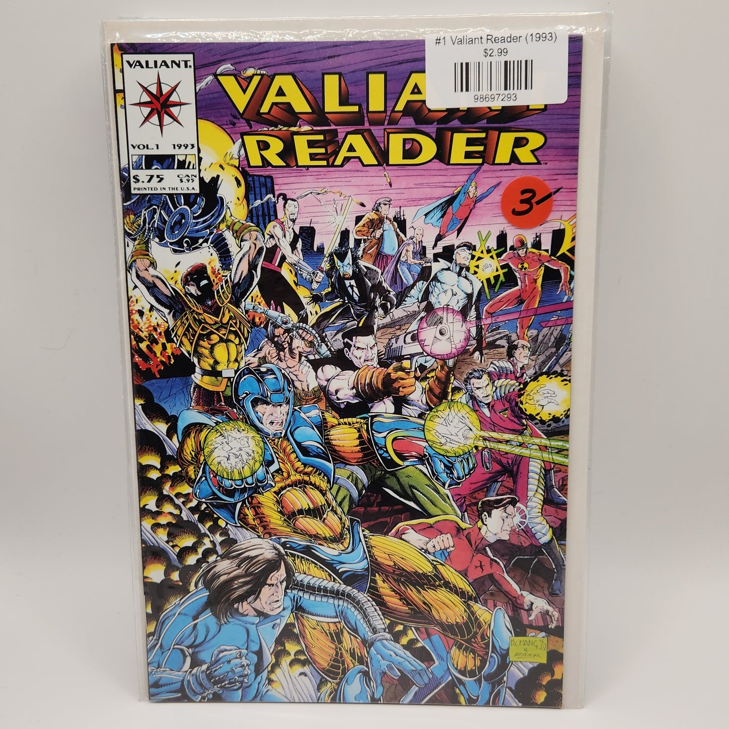 #1 Valiant Reader (1993)