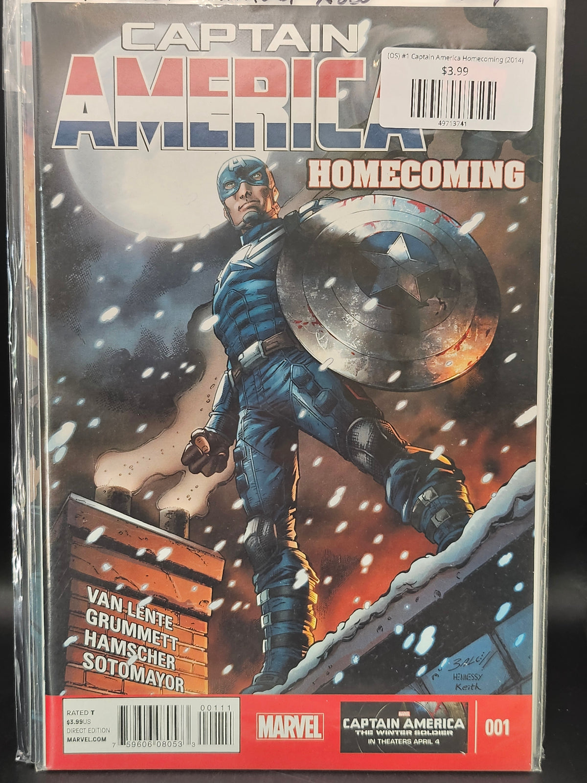 (OS) #1 Captain America Homecoming (2014)