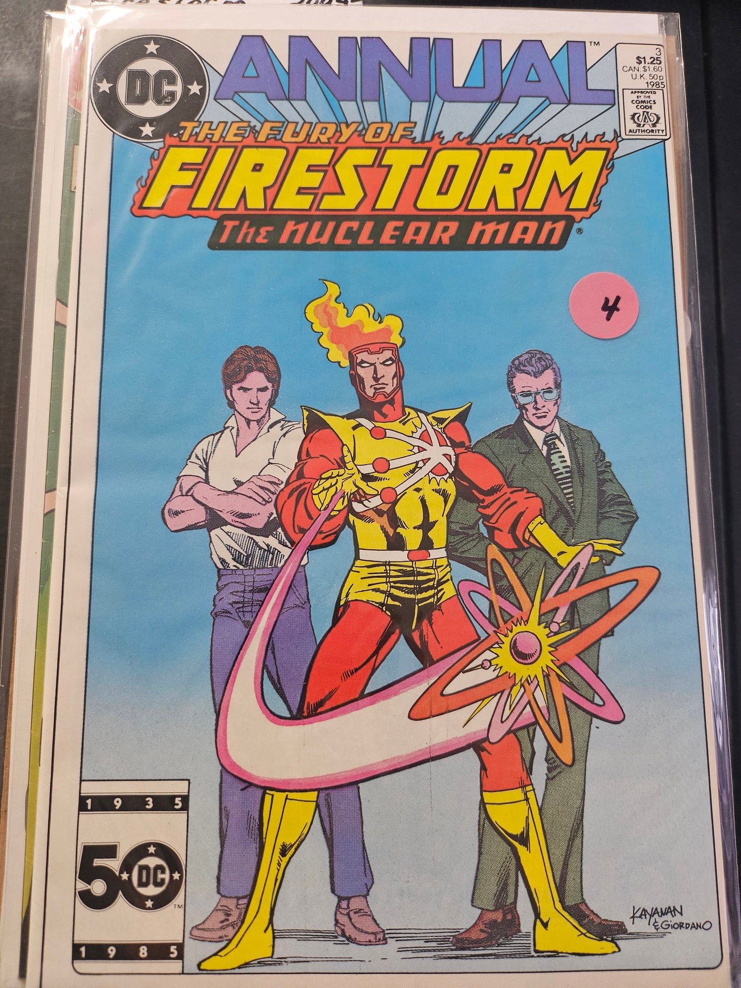 101.116 – #3 - Annual - Firestorm Nuclear Man -1987-90