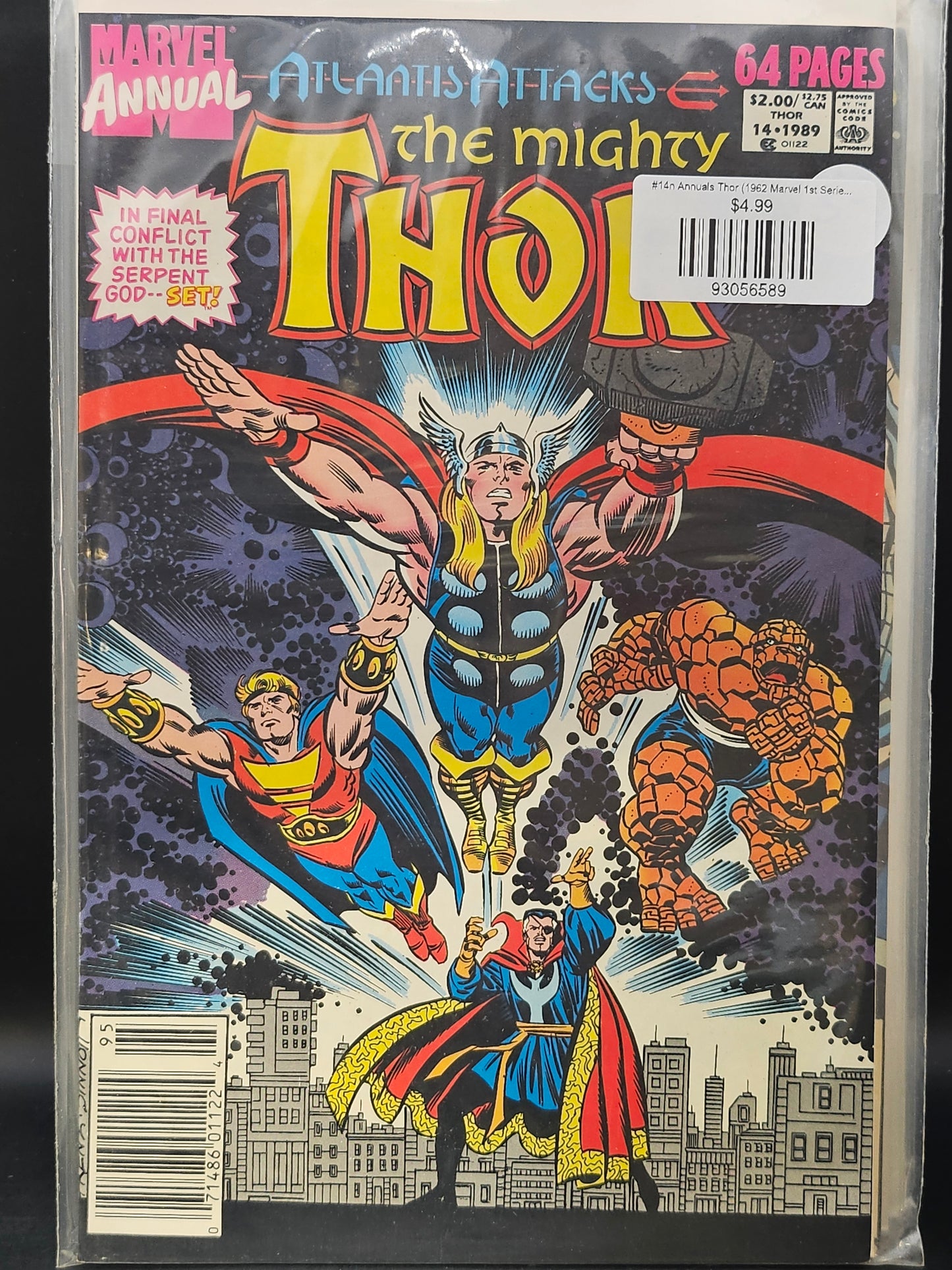 #14n Annuals Thor (1962 Marvel 1st Series Journey Into Mystery)