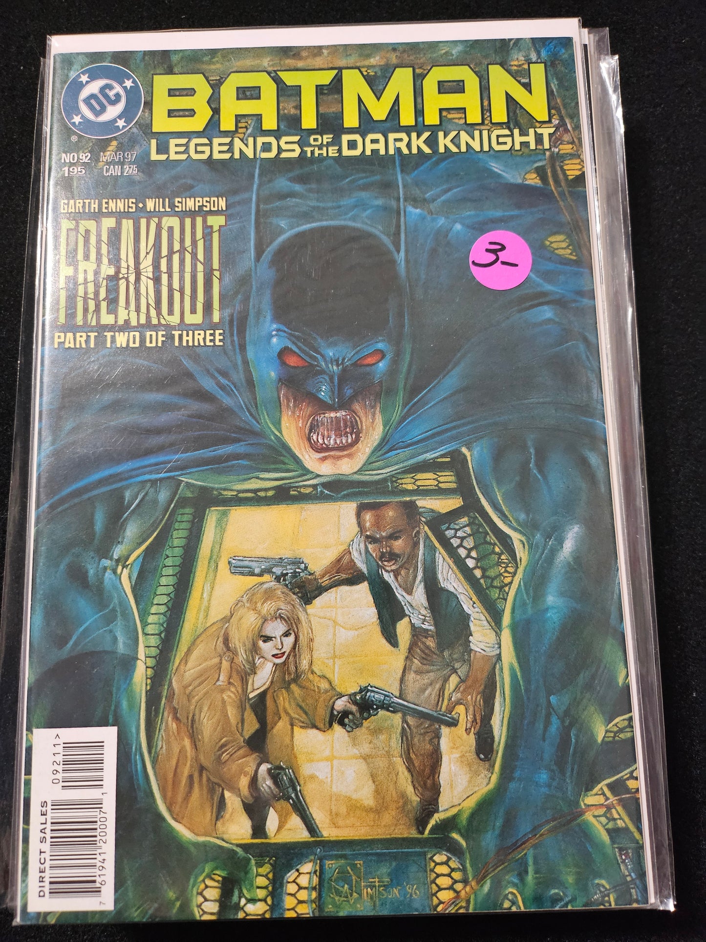 Batman: Legends of the Dark Knight – DC Comics – 1989–2007 – Volume 1 – #92