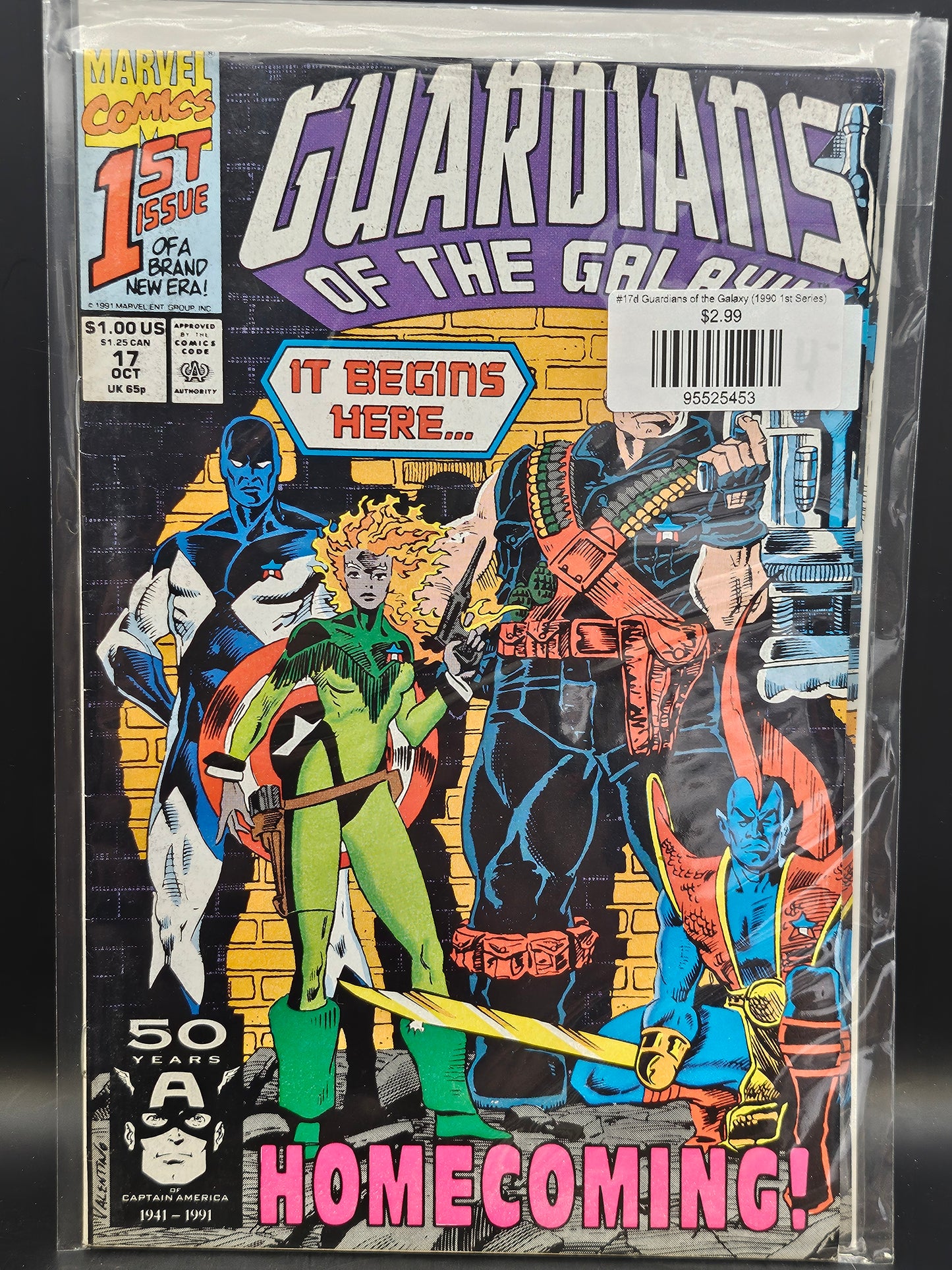 #17d Guardians of the Galaxy (1990 1st Series)
