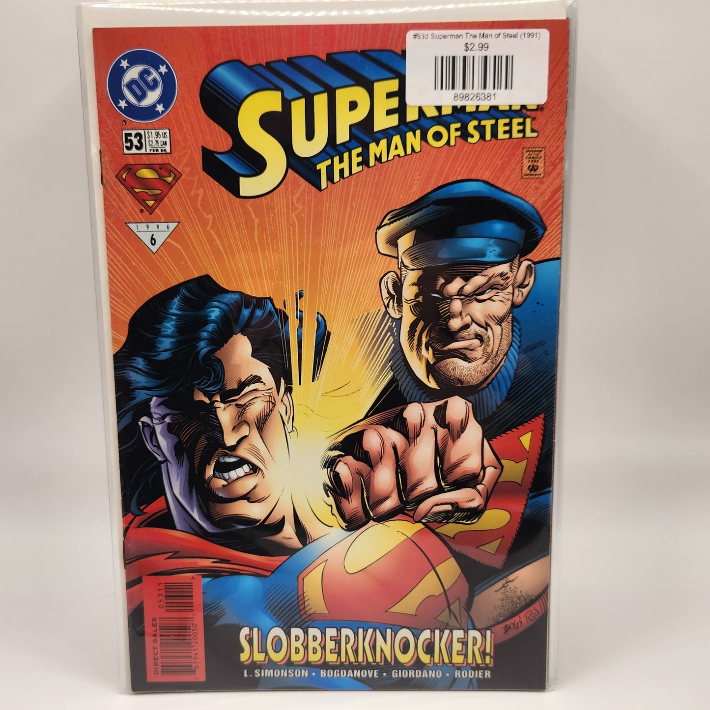 #53d Superman The Man of Steel (1991)