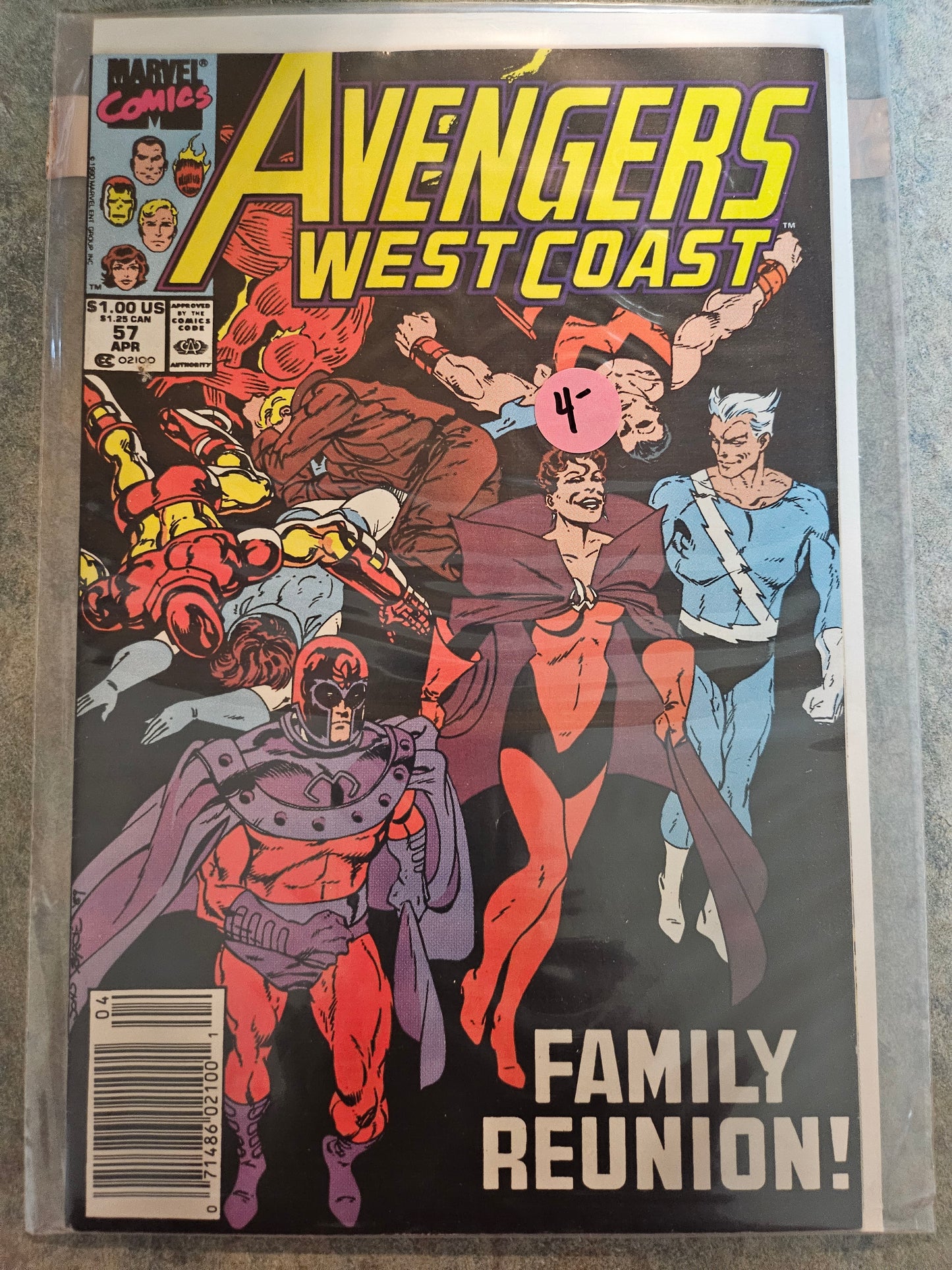 Avengers West Coast – Marvel Comics – (1989–1994) – Volume 1 – #57