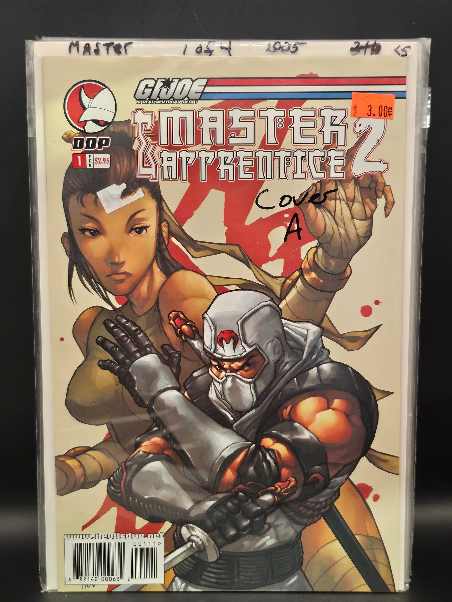 #1 Cover A - GI Joe Master and Apprentice 2 (2005)