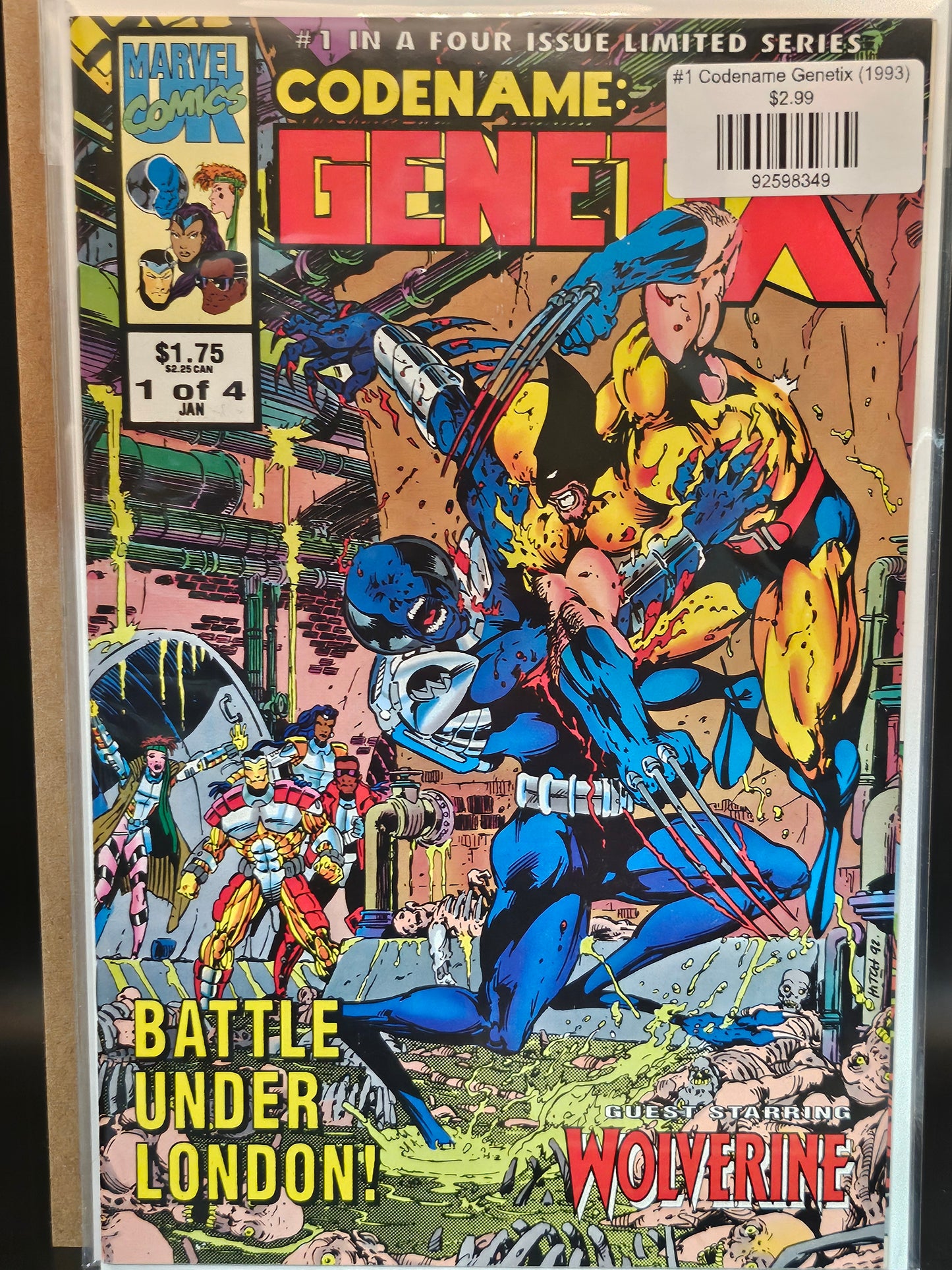 #1 Codename Genetix (1993)