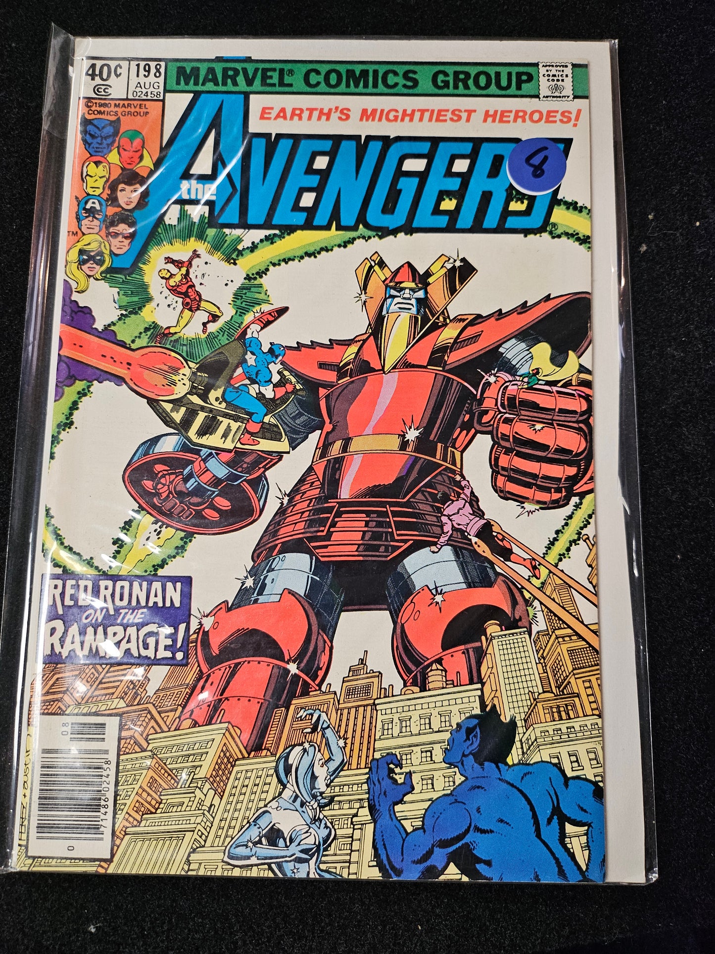 Avengers – Marvel Comics – (1963–1999) – Volume 1 – #198