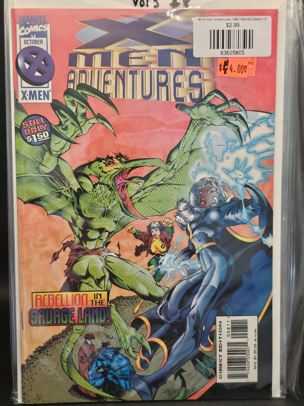 #8 X-Men Adventures (1995 Marvel) Season III