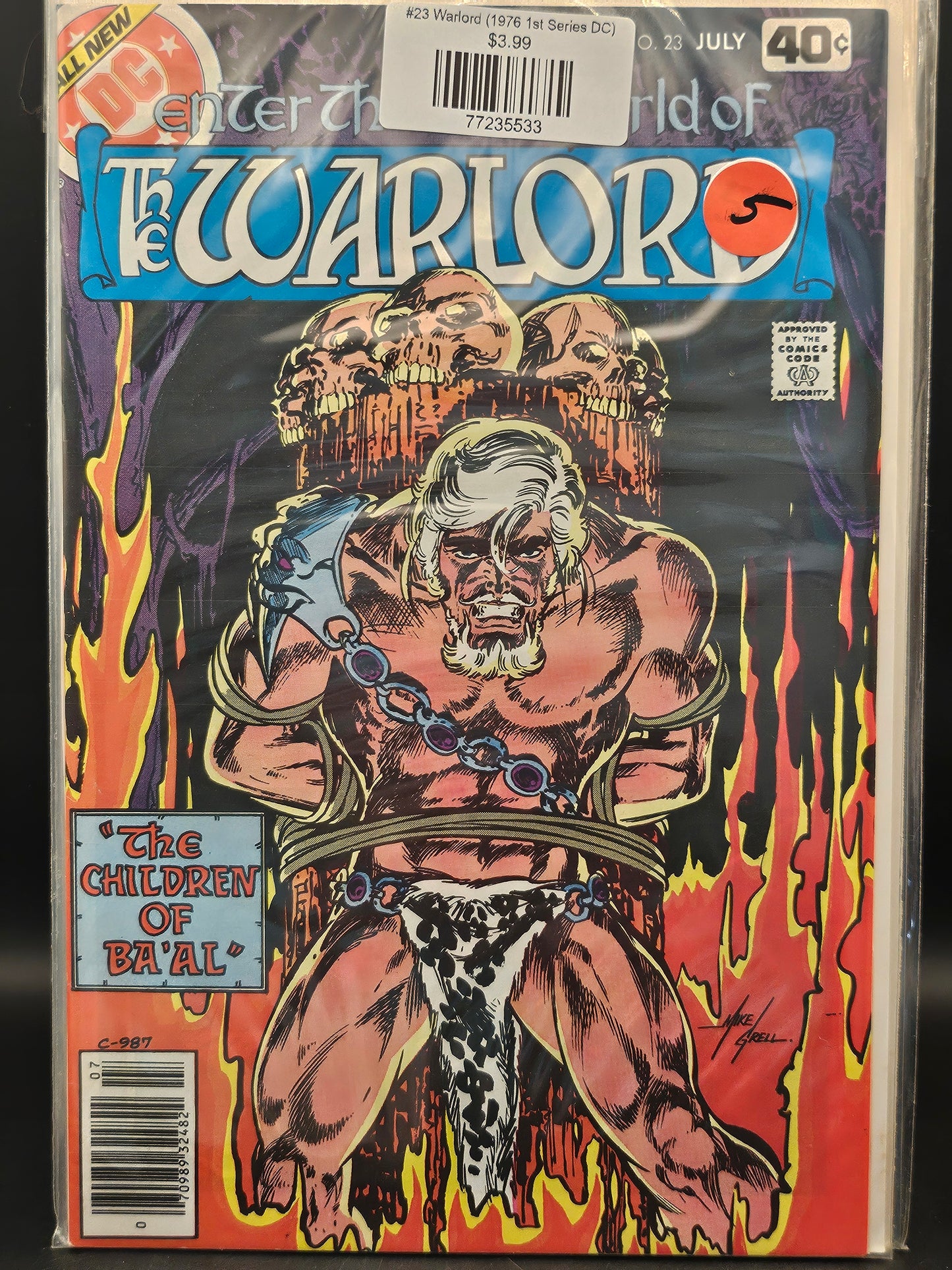 #23 Warlord (1976 1st Series DC)
