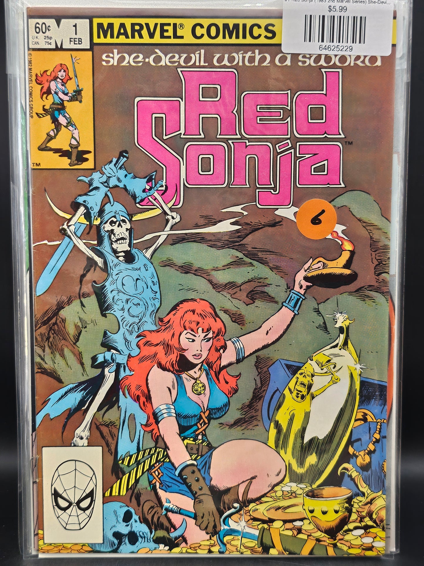 #1 Red Sonja (1983 2nd Marvel Series) She-Devil with a Sword