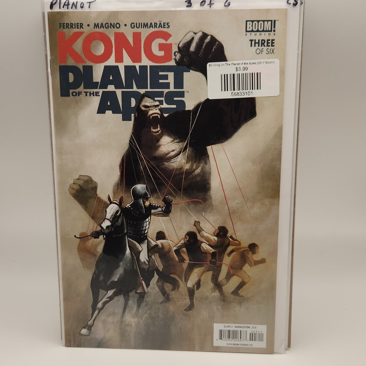 #3 Kong on The Planet of the Apes (2017 Boom)