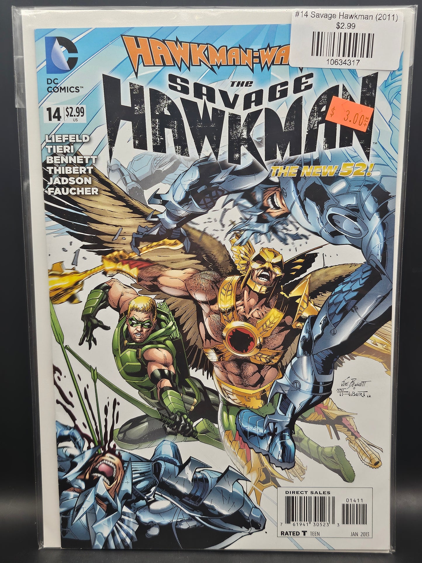 #14 Savage Hawkman (2011)