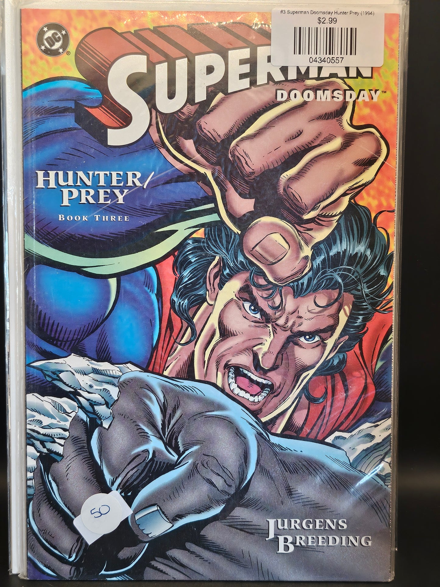 #3 Superman Doomsday Hunter Prey (1994)