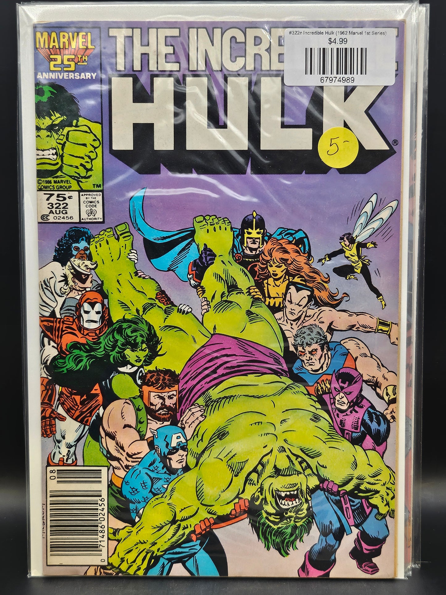 #322n Incredible Hulk (1962 Marvel 1st Series)