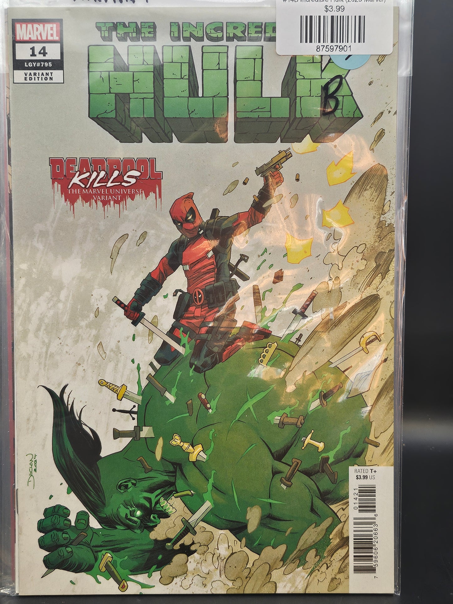 #14B Incredible Hulk (2023 Marvel)