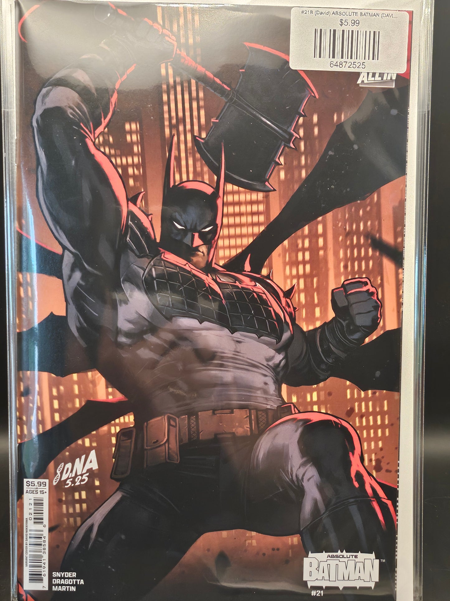 #21B (David) ABSOLUTE BATMAN (DAVID NAKAYAMA CONNECTING CARD STOCK VAR)