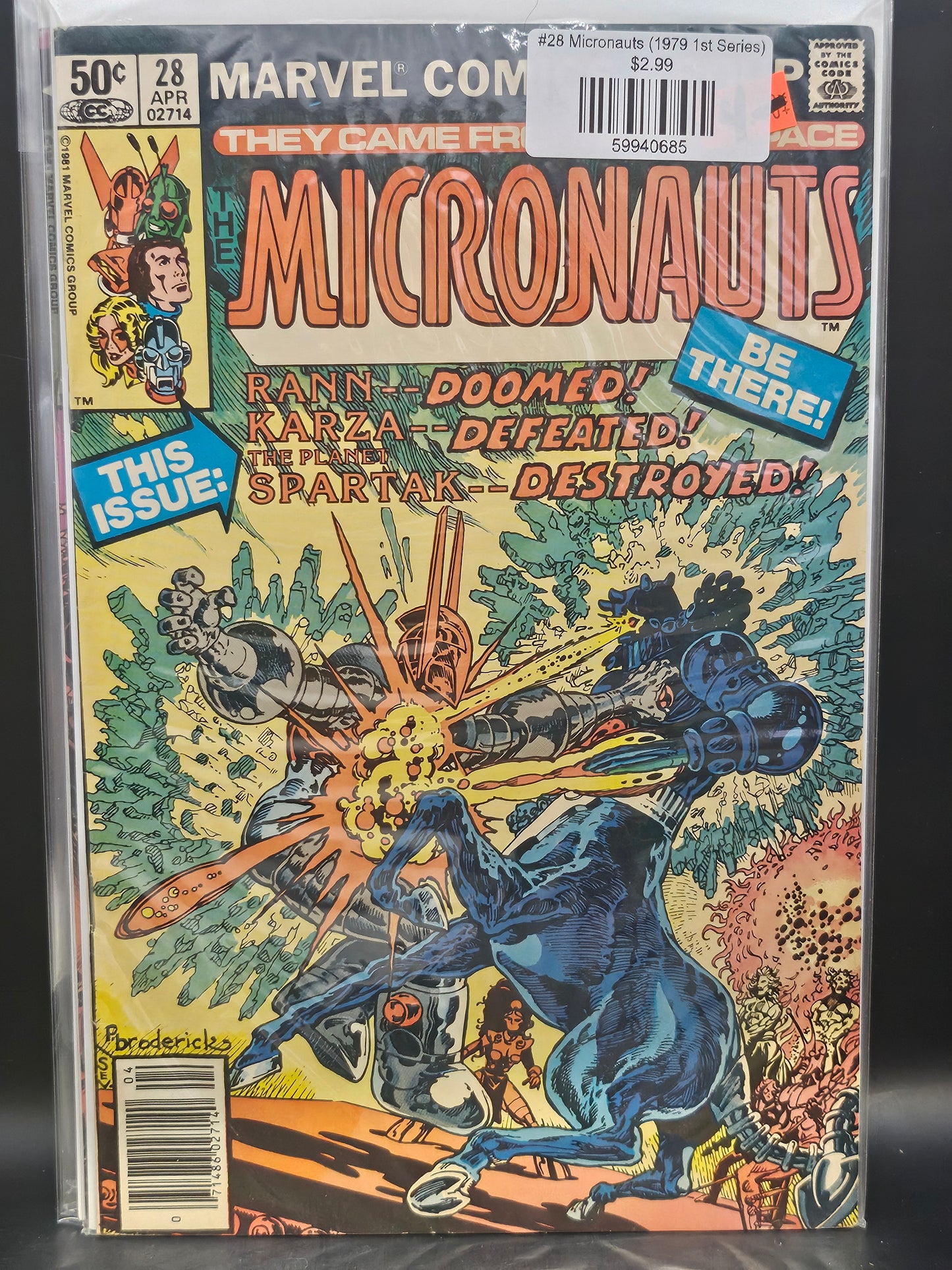 #28 Micronauts (1979 1st Series)