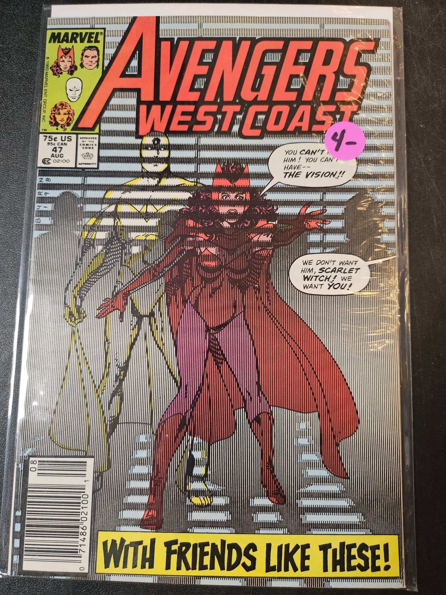 West Coast Avengers – Marvel Comics – (1985–1989) – Volume 2 – #47