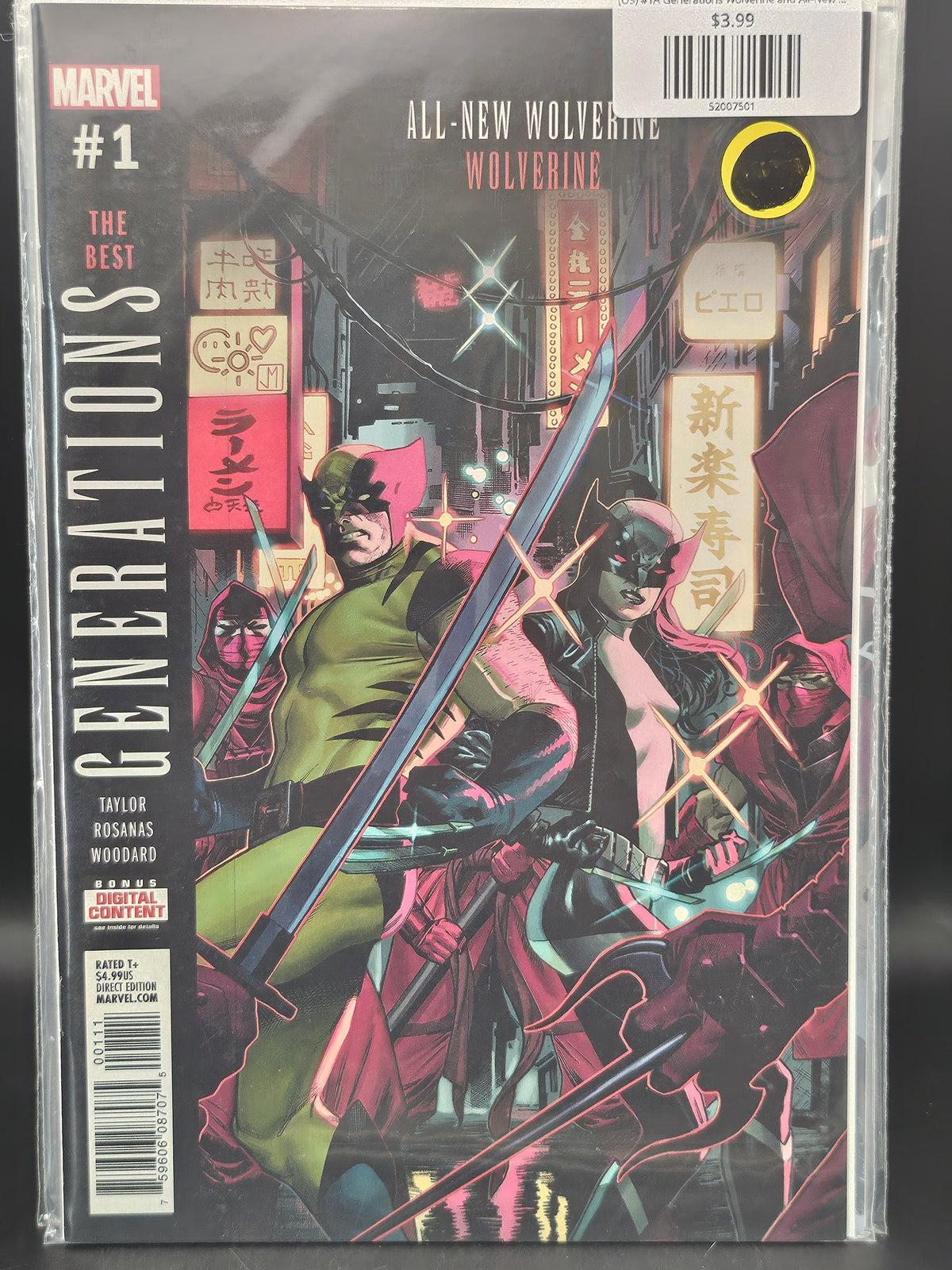 (OS) #1A Generations Wolverine and All-New Wolverine (2017)
