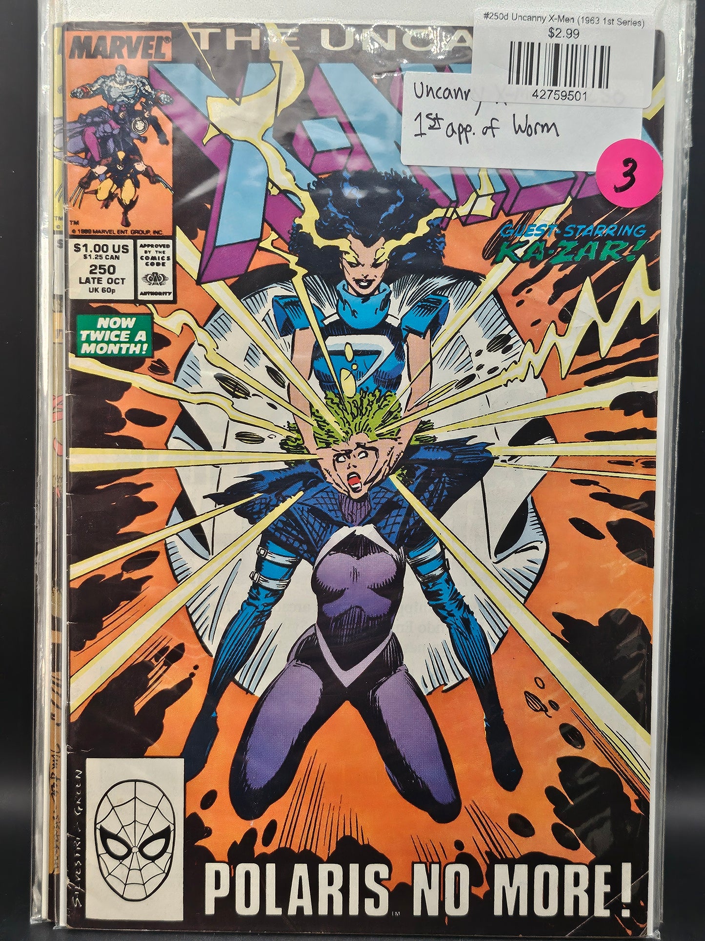 #250d Uncanny X-Men (1963 1st Series)