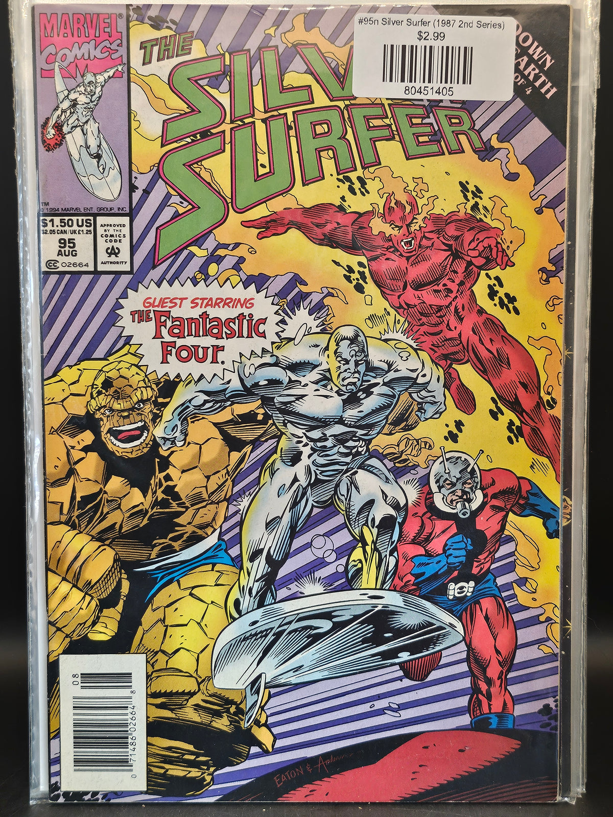 #95n Silver Surfer (1987 2nd Series)