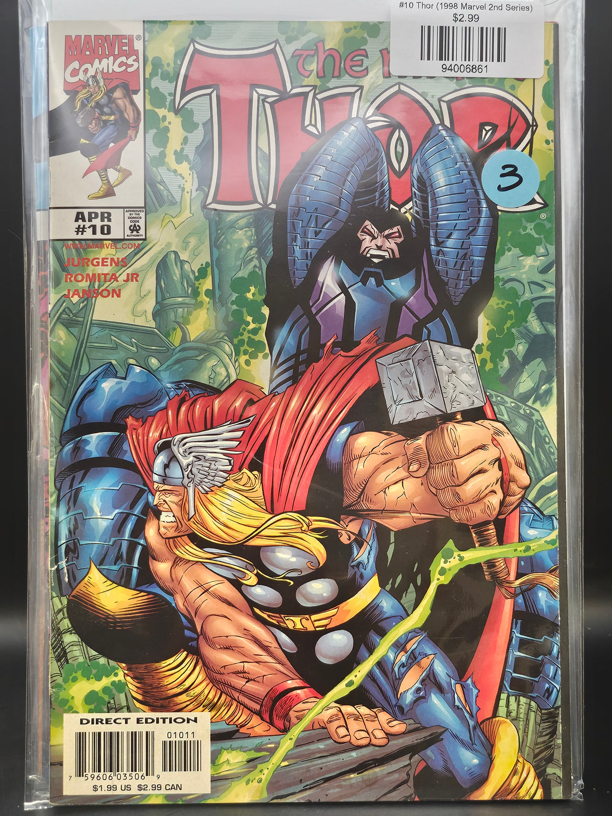 #10 Thor (1998 Marvel 2nd Series)
