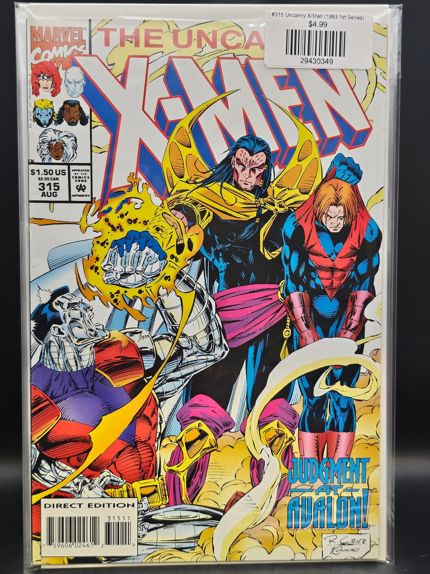 #315 Uncanny X-Men (1963 1st Series)