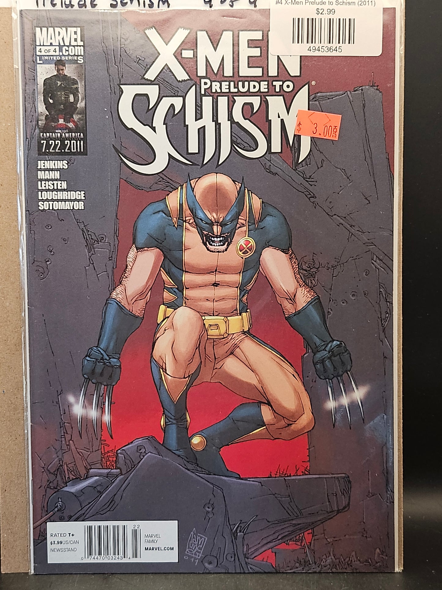 #4 X-Men Prelude to Schism (2011)
