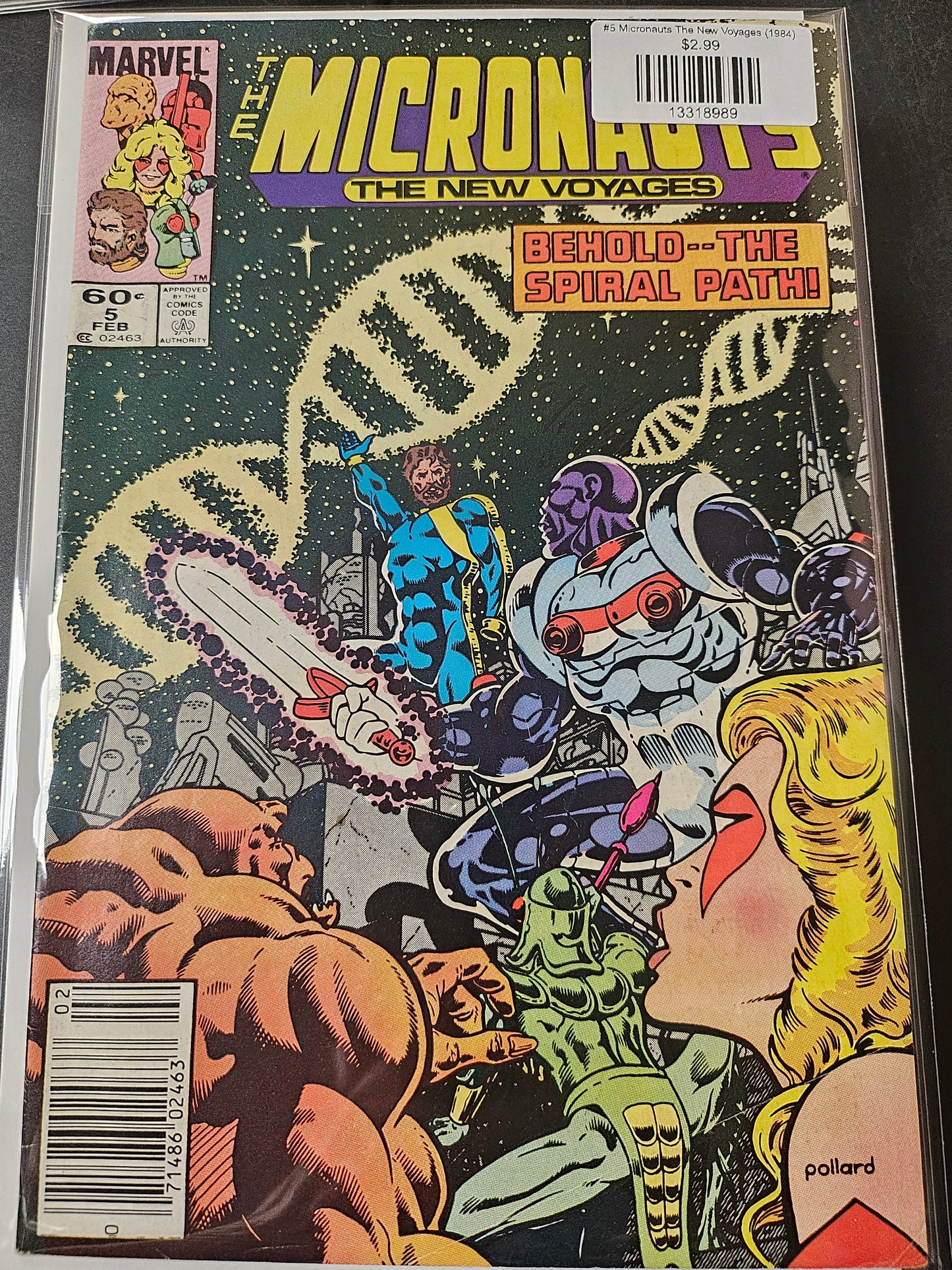 #5 Micronauts The New Voyages (1984)