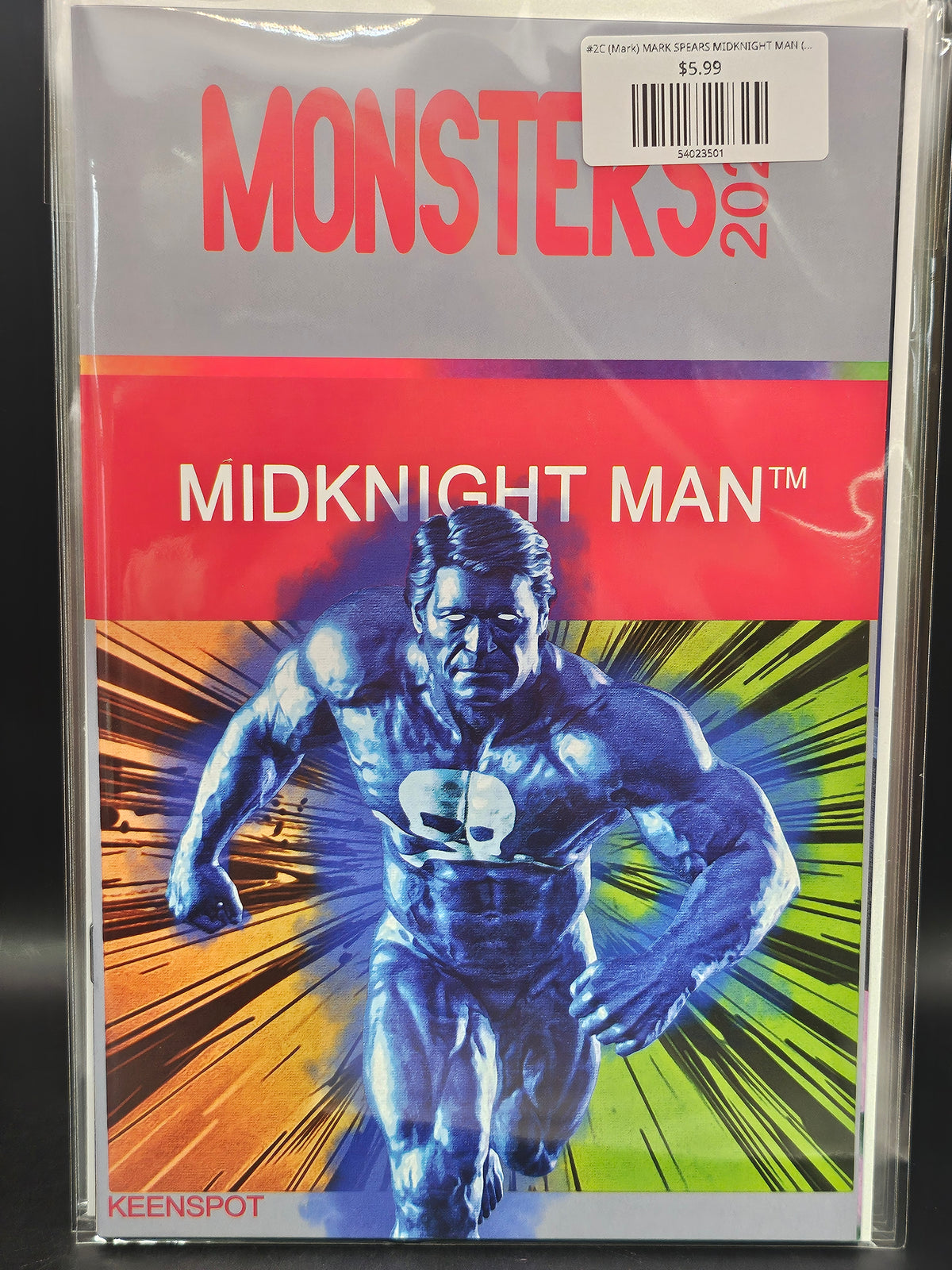 #2C (Mark) MARK SPEARS MIDKNIGHT MAN (MARK SPEARS ATARI HOMAGE VAR)