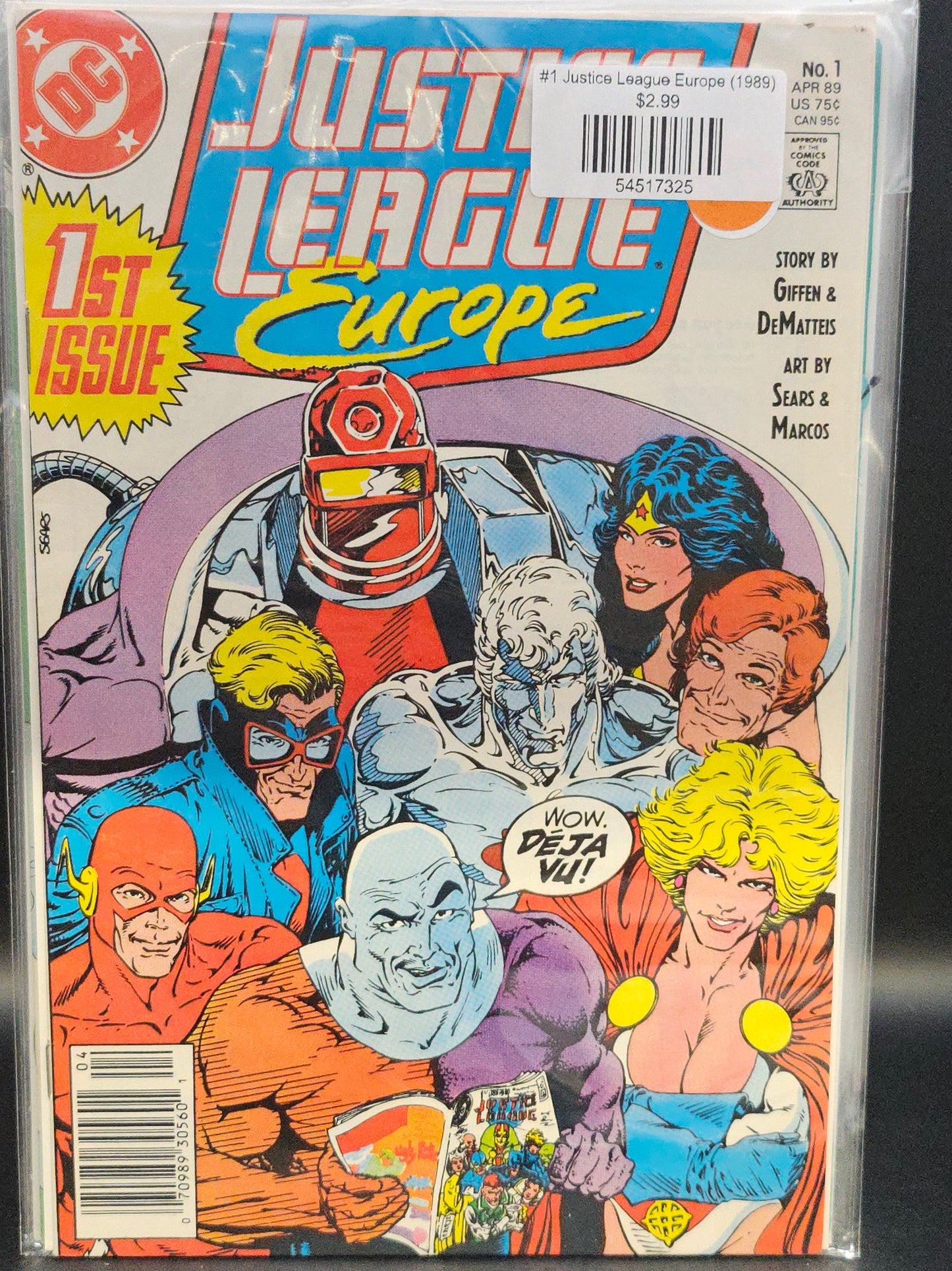 #1 Justice League Europe (1989)