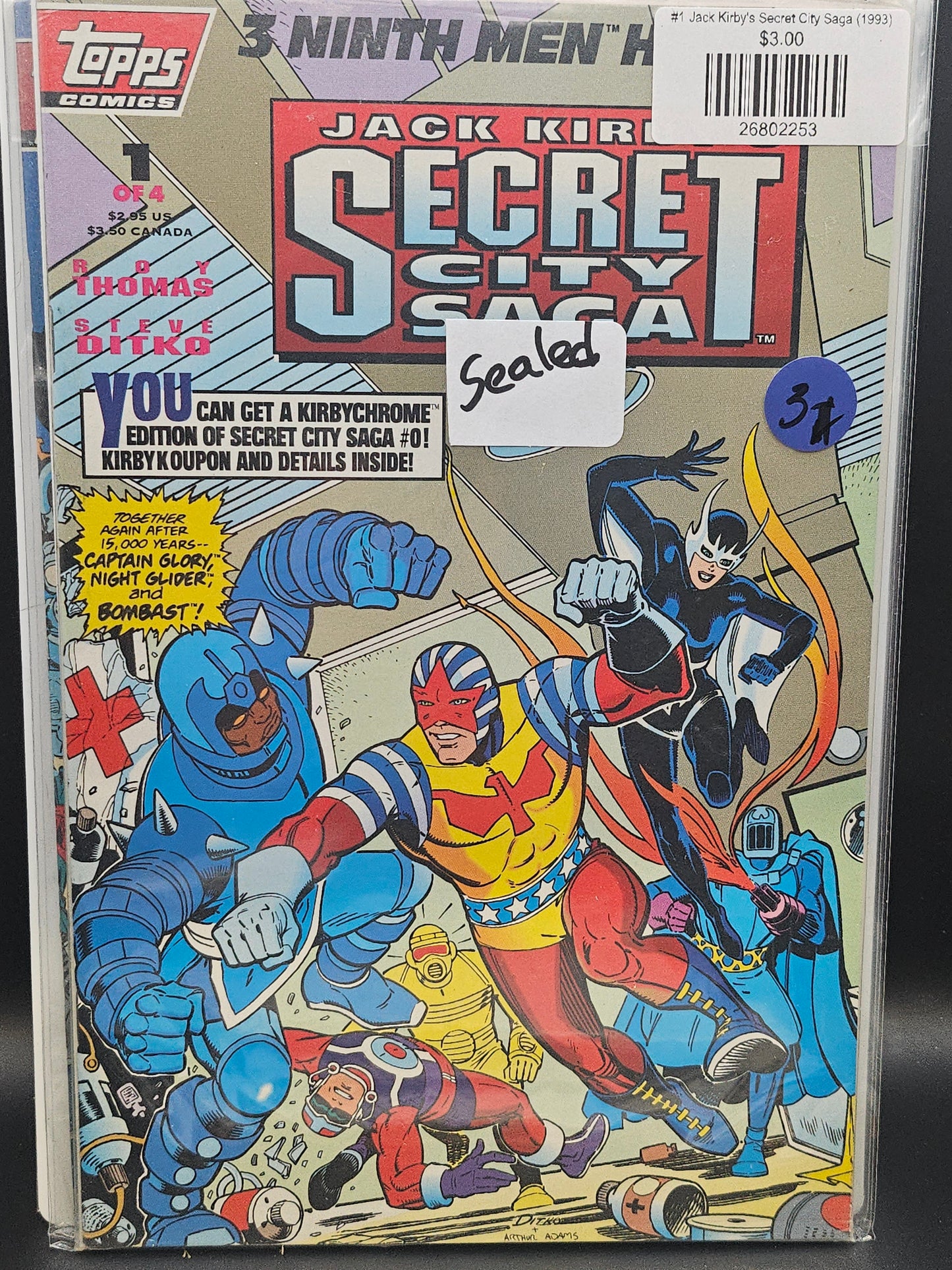 #1 Jack Kirby's Secret City Saga (1993)