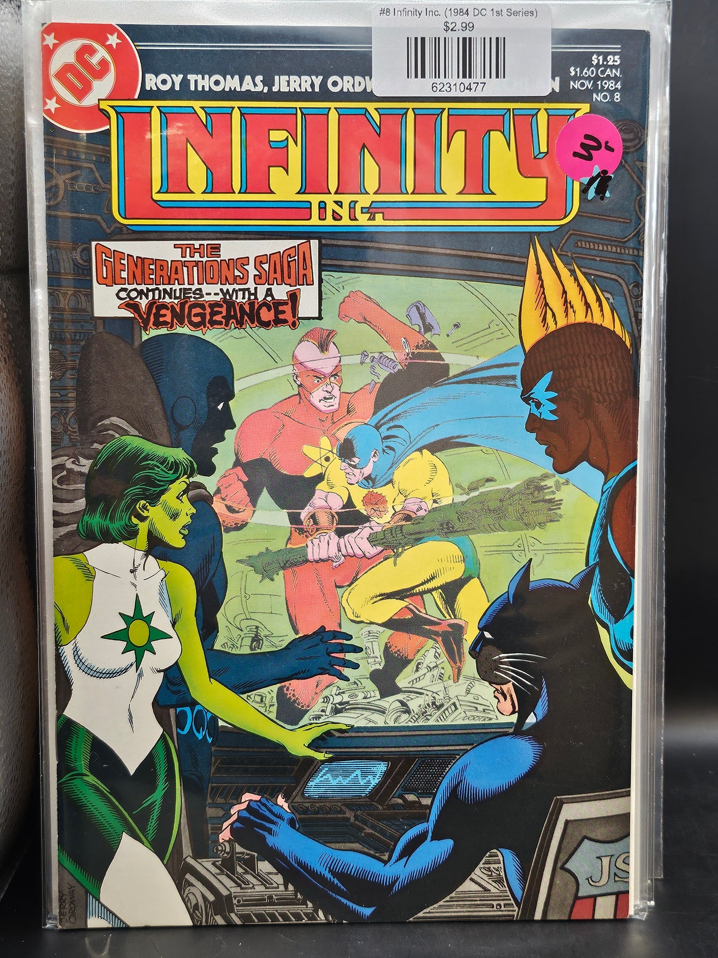 #8 Infinity Inc. (1984 DC 1st Series)