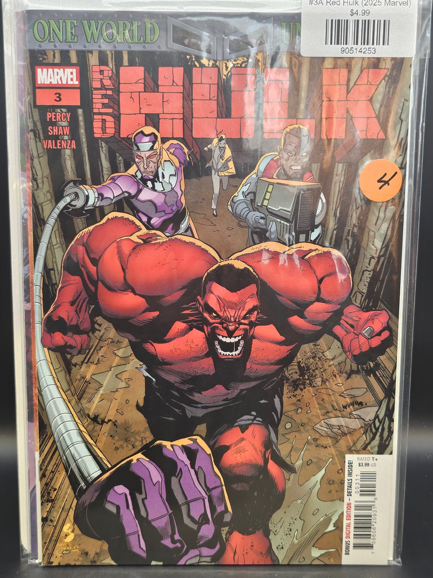 #3A Red Hulk (2025 Marvel)
