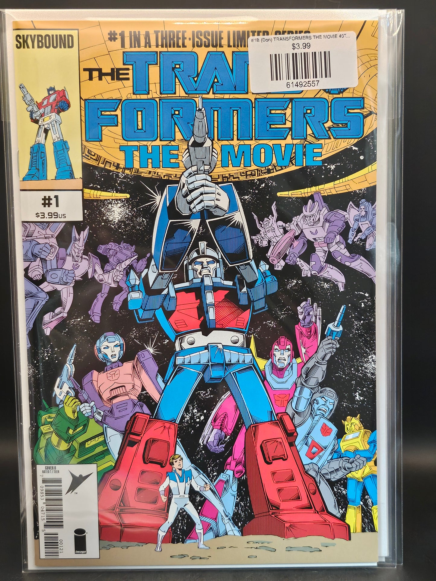 #1B (Don) TRANSFORMERS THE MOVIE 40TH ANNIVERSARY EDITION (OF 3 DON PERLIN & IAN AKIN VAR)