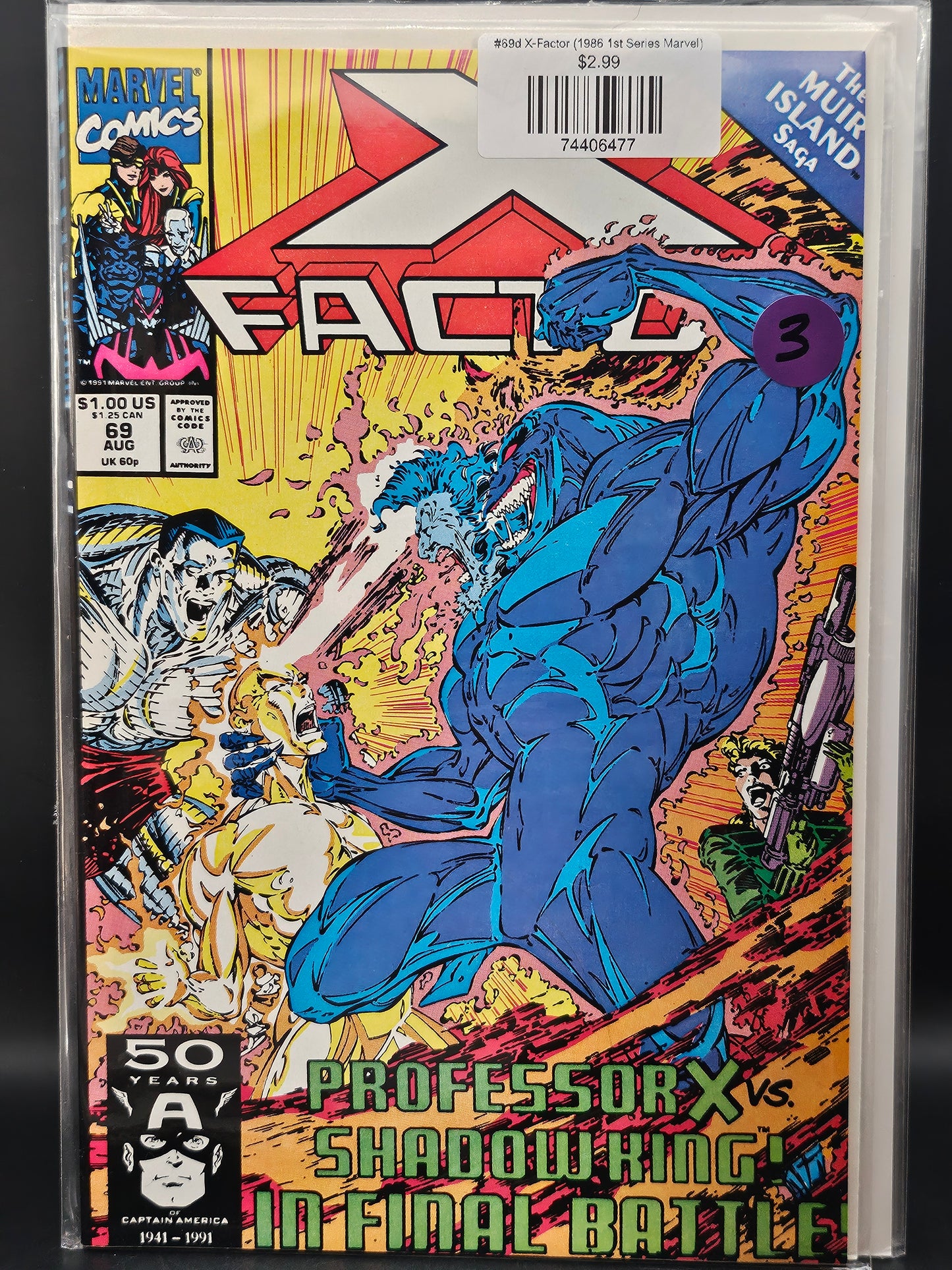 #69d X-Factor (1986 1st Series Marvel)