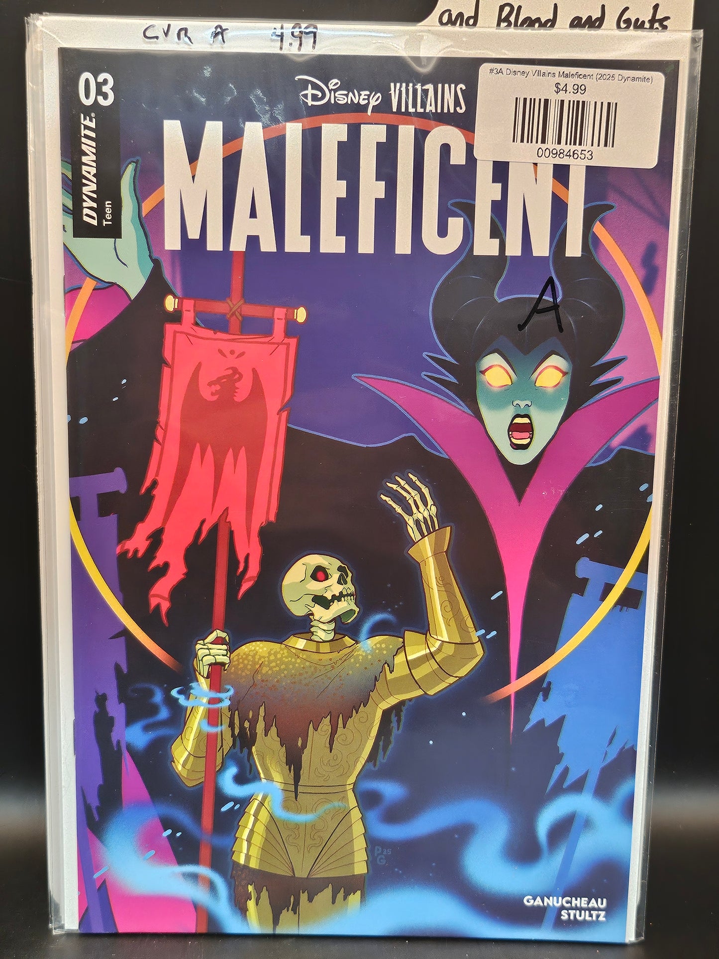 #3A Disney Villains Maleficent (2025 Dynamite)