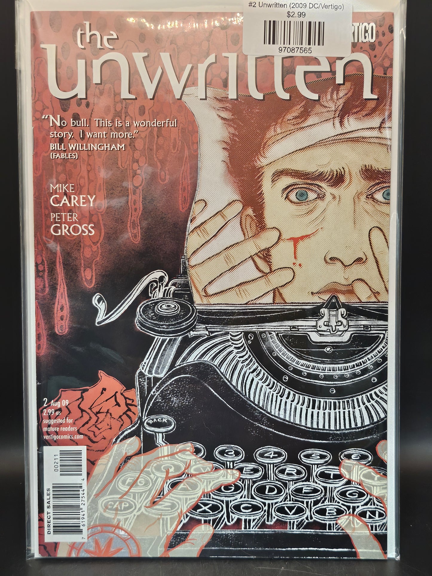 #2 Unwritten (2009 DC/Vertigo)
