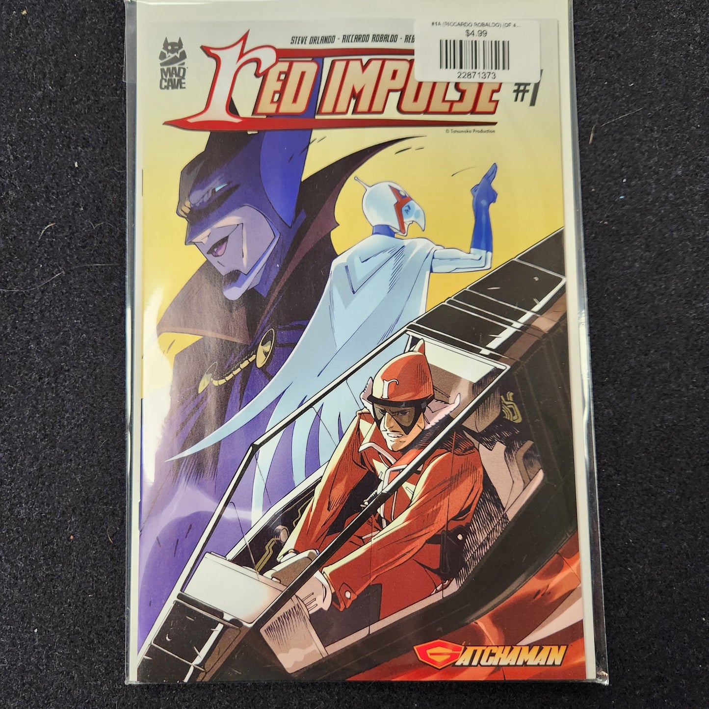 #1A (RICCARDO ROBALDO) (OF 4) GATCHAMAN RED IMPULSE