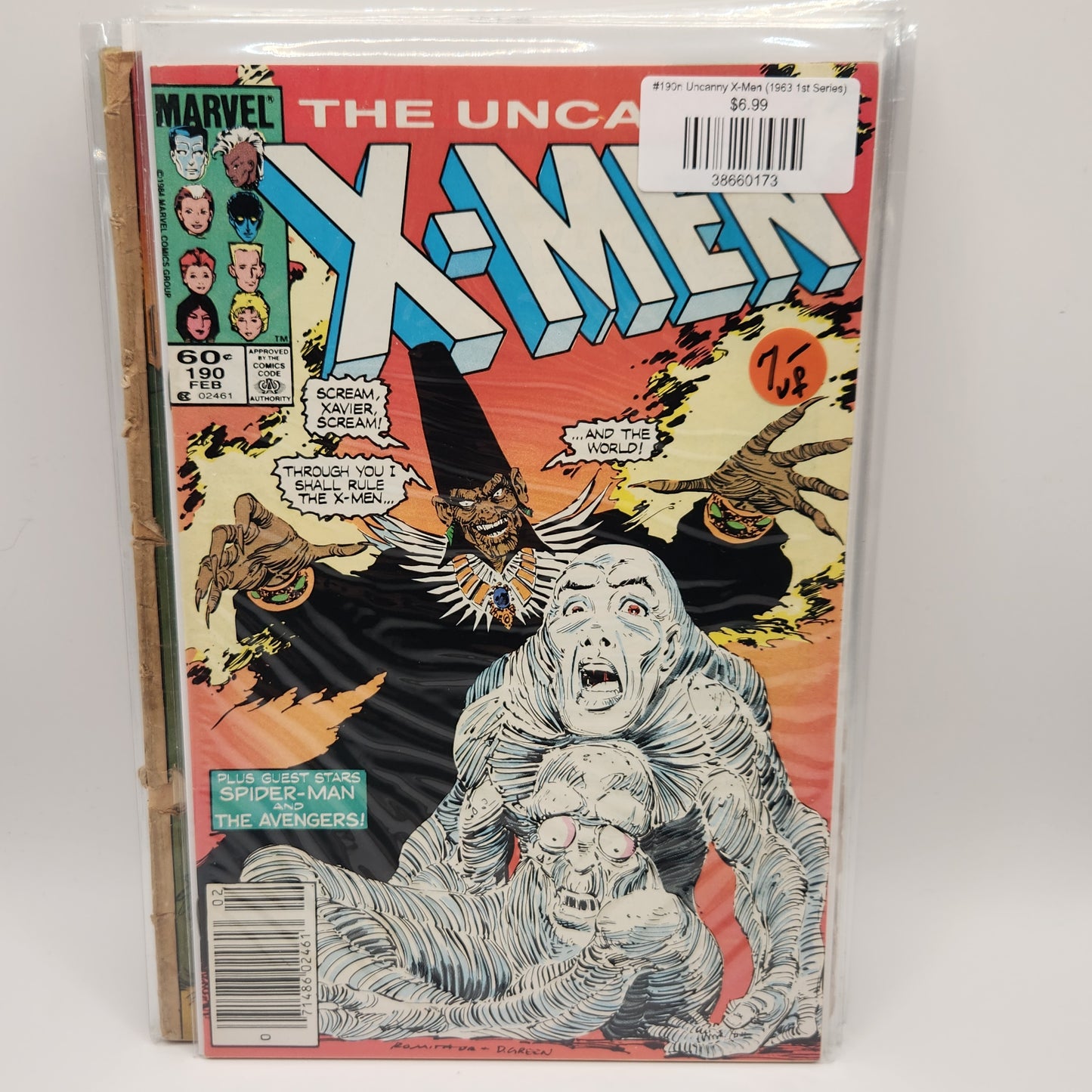 #190n Uncanny X-Men (1963 1st Series)