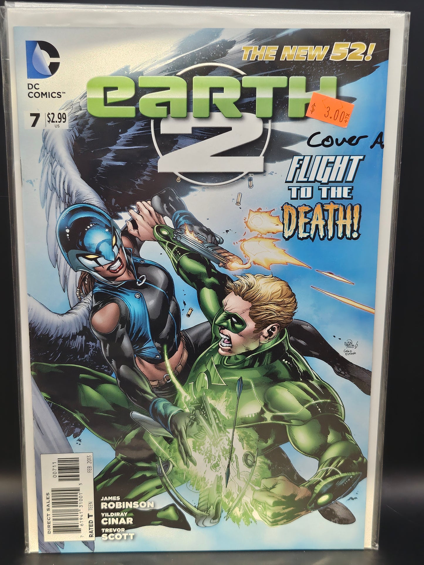 #7 Cover A- Earth 2 (2012 DC)