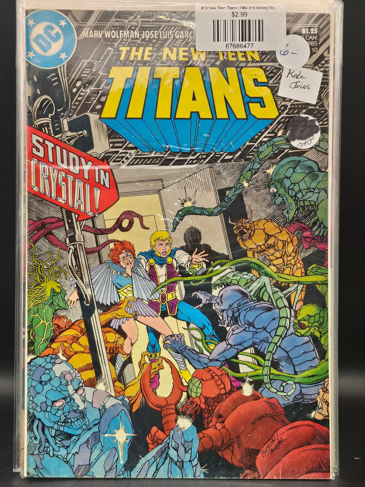 #10 New Teen Titans (1984 2nd Series) New Titans