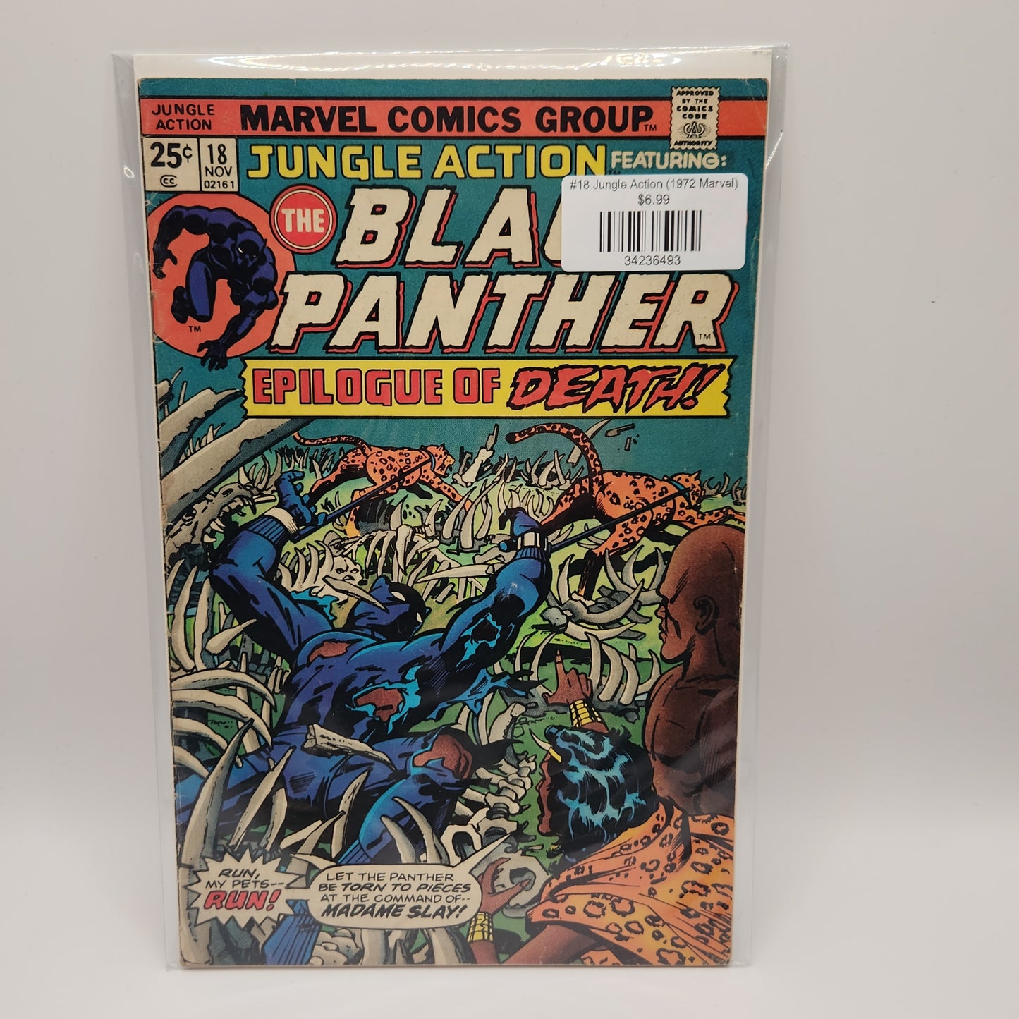 #18 Jungle Action (1972 Marvel)