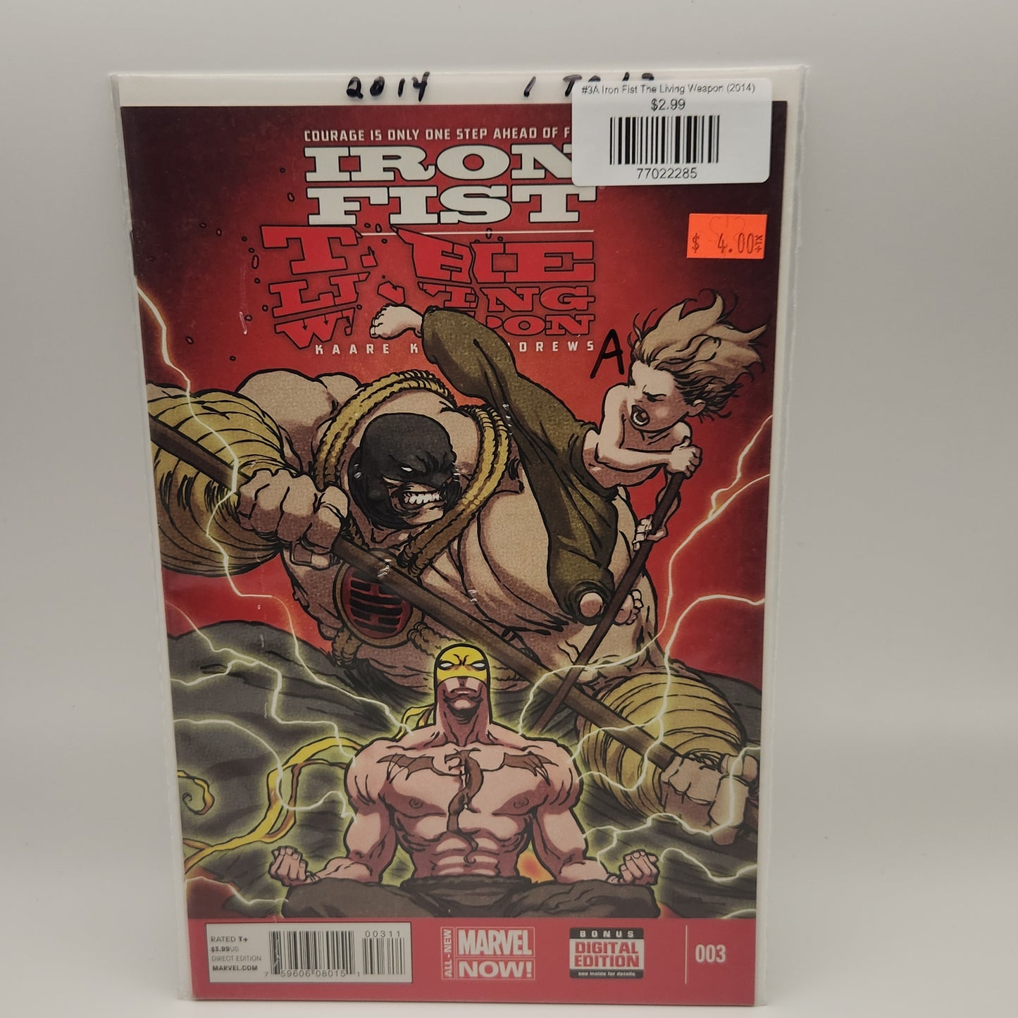 #3A Iron Fist The Living Weapon (2014)