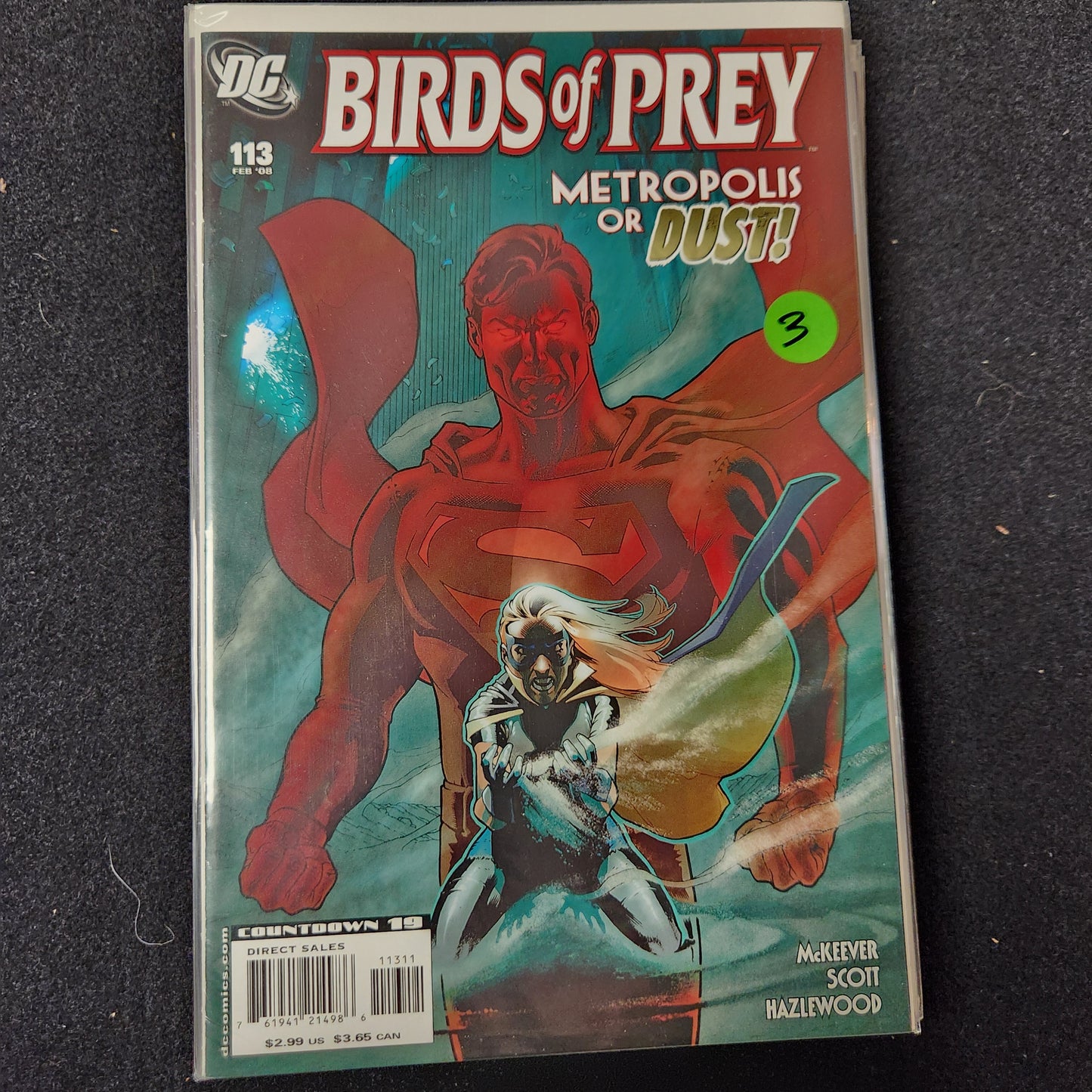 Birds of Prey – DC Comics – (1999–2009) – Volume 1 – #113