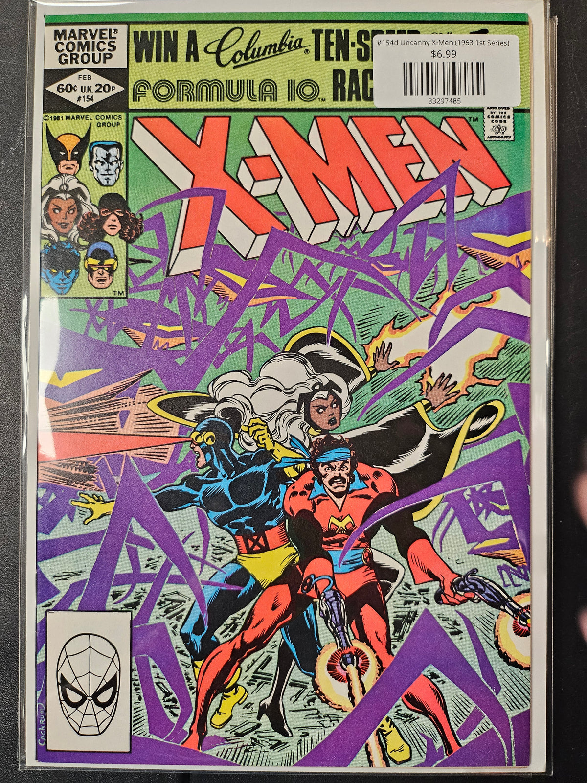 #154d Uncanny X-Men (1963 1st Series)